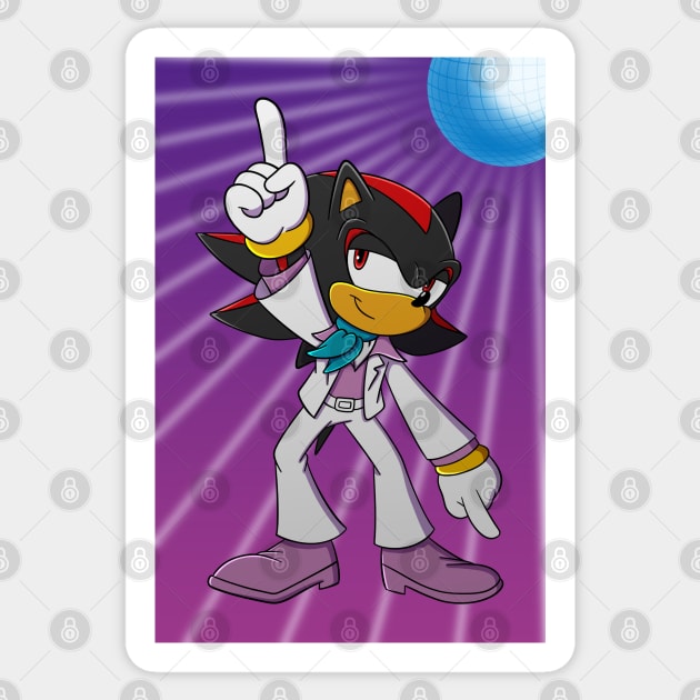 Disco Shadow Sticker by Firestorm Fox